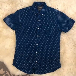 Bonobos short sleeve polka dot button up